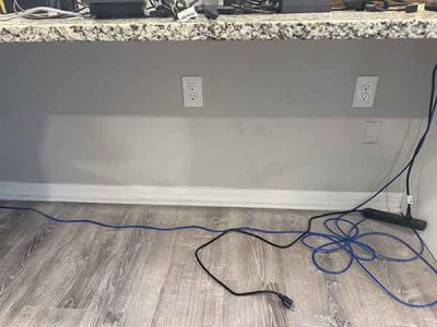 Office Electrical Outlet Installation