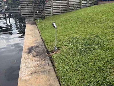 Outdoor Solar Light Fixture Installation